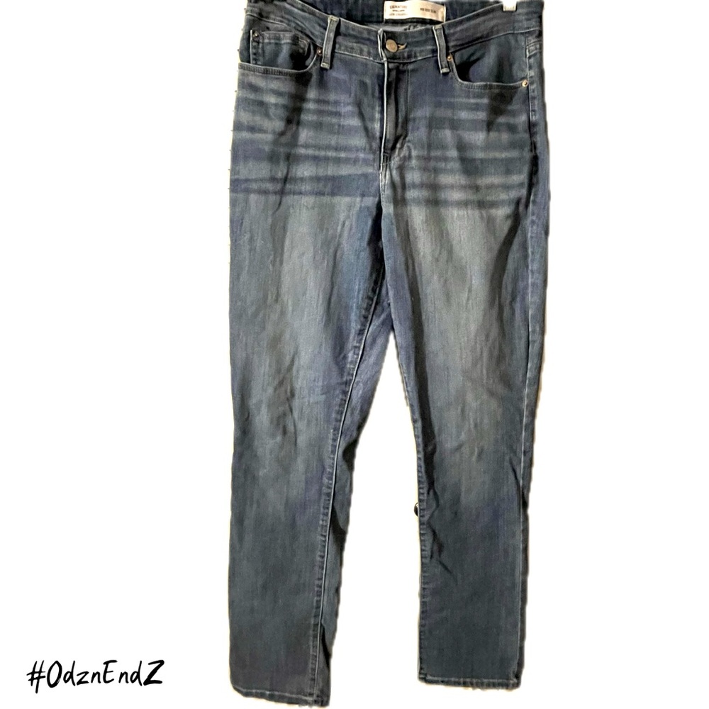 Levi’s skinny-ankle mid-rise jeans - size 12L